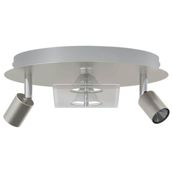 Deckenstrahler mit 2 verstellbaren Köpfen Matte Nickel GU10