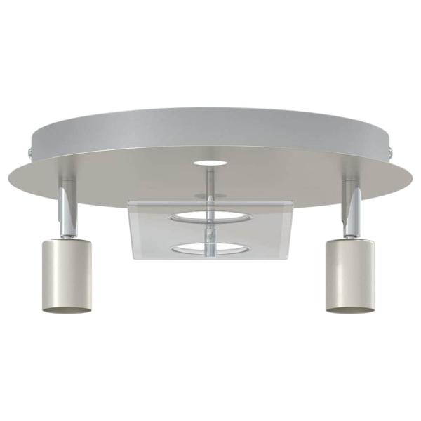 Deckenstrahler mit 2 verstellbaren Köpfen Matte Nickel GU10