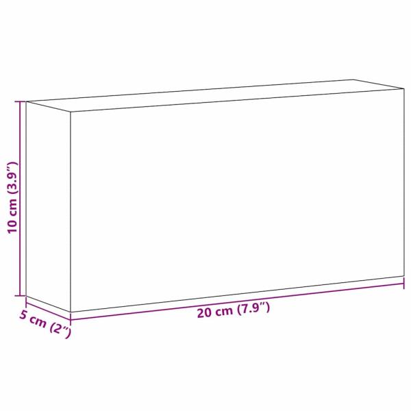 Salzsteine 10 Stück 20x10x5 cm 23 kg Rosa