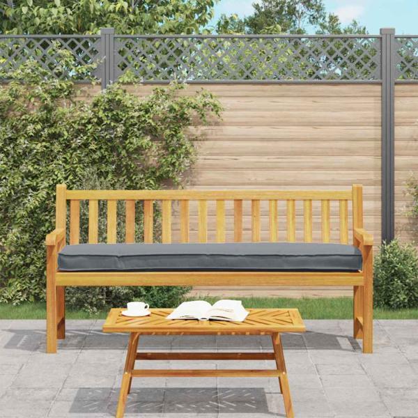 Palettenkissen Oxford-Stoff Anthrazit 180 x 40 x 8 cm