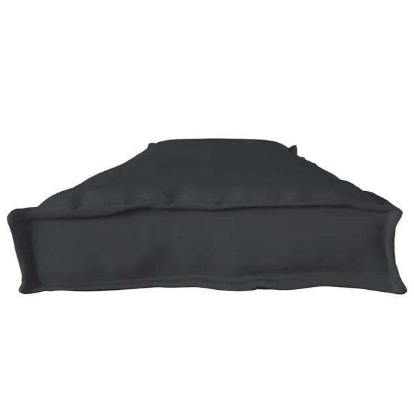 ARDEBO.de - Palettenkissen für Bank Schwarz 180x40x8 cm Oxford Stoff