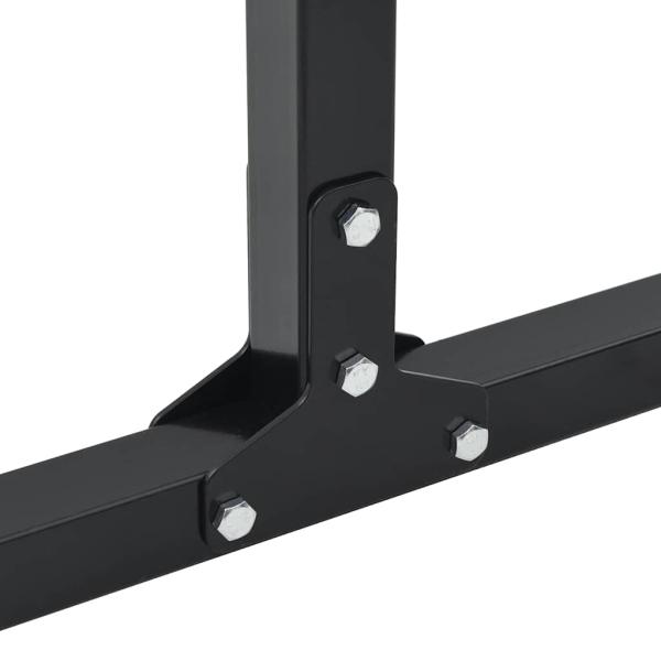 Dip Stations 2 Stück Höhenverstellbar 88.5/98.5 cm Stahl