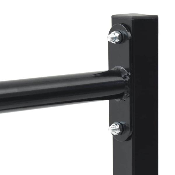 Dip Stations 2 Stück Höhenverstellbar 88.5/98.5 cm Stahl