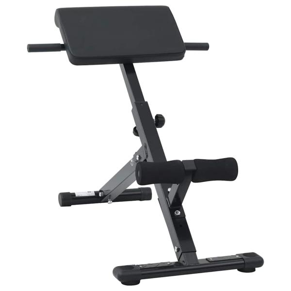ARDEBO.de - Hyperextensionsbank 120 kg faltbar und verstellbar aus Stahl
