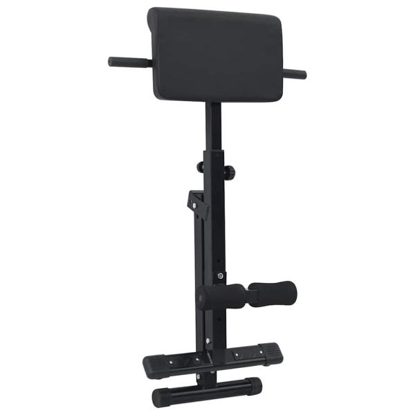 Hyperextensionsbank 120 kg faltbar und verstellbar aus Stahl