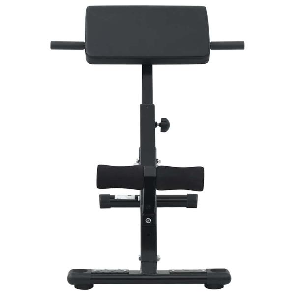 Hyperextensionsbank 120 kg faltbar und verstellbar aus Stahl