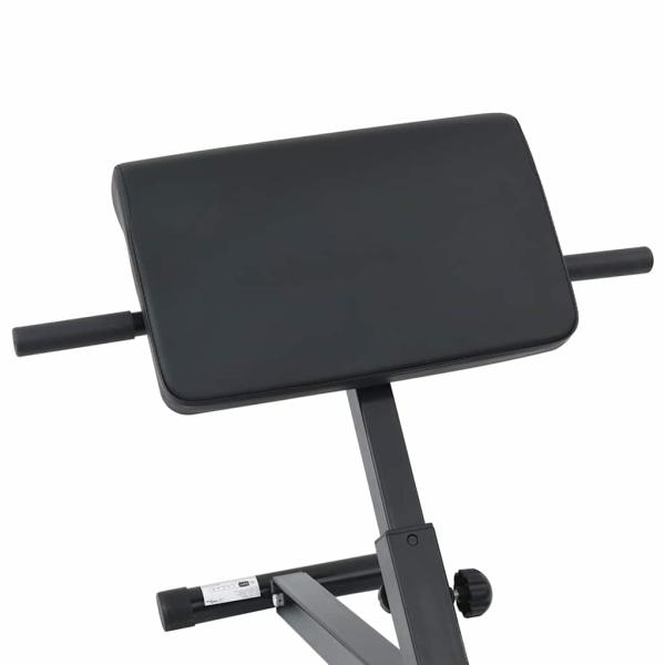 Hyperextensionsbank 120 kg faltbar und verstellbar aus Stahl