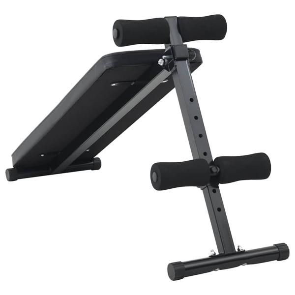 Sitzbank 150 kg Faltbar und Höhenverstellbar 48-68 cm Stahl