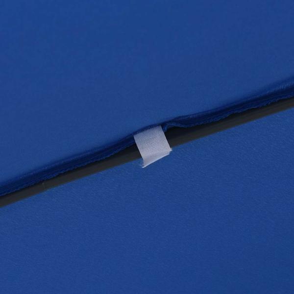 Quadrat Gartenparasol 295x245 cm Azurblau