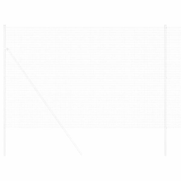 Geschweißter Drahtzaun 1.6x10 m Verzinkter Stahl