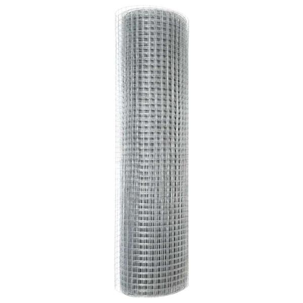 Schweißdrahtzaun 0,8x25 m Verzinkter Stahl