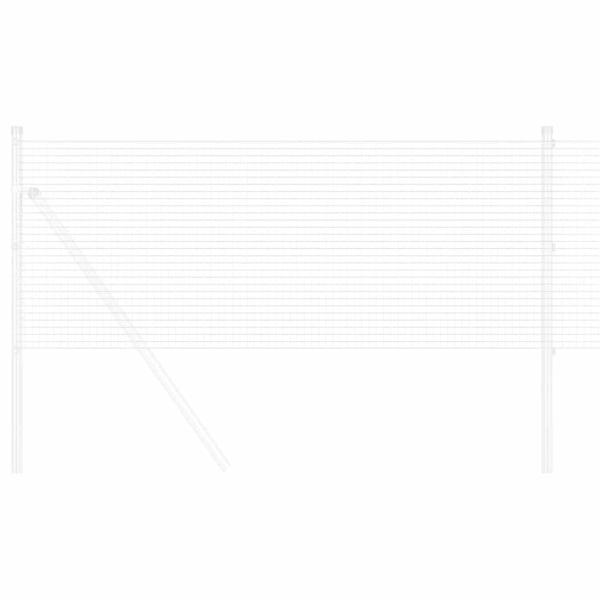 Geschweißter Drahtzaun 1,2x25 m Verzinkter Stahl