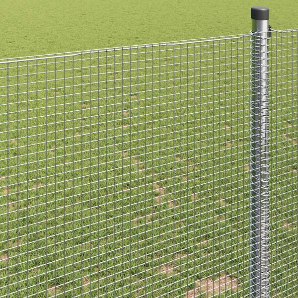 Geschweißter Drahtzaun 1x50 m Feuerverzinkter Stahl