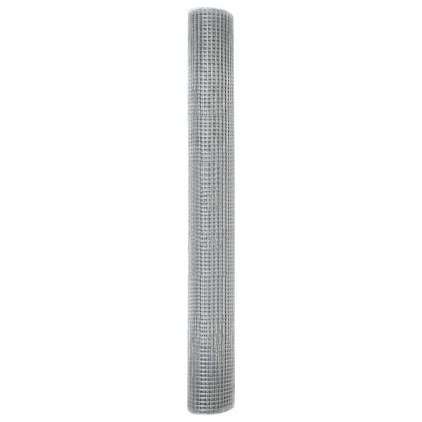 Geschweißter Drahtzaun 1x50 m Feuerverzinkter Stahl
