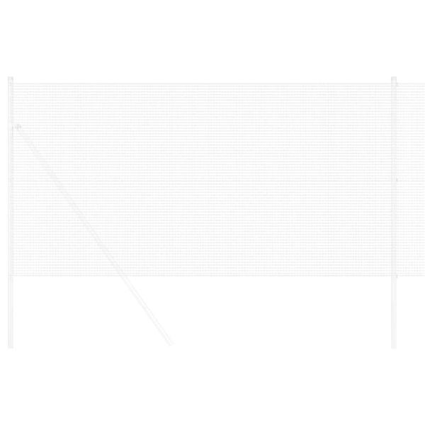 Schweißdrahtzaun 1.2x50 m Verzinkter Stahl