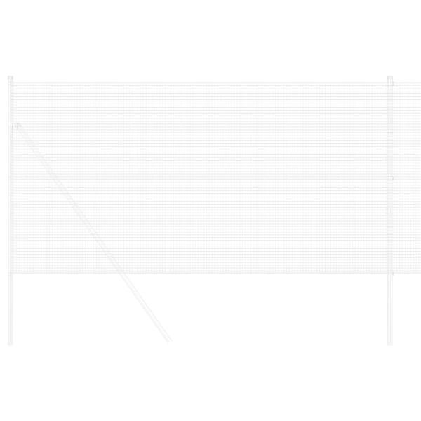 Geschweißter Drahtzaun 1,4 x 50 m feuerverzinkter Stahl