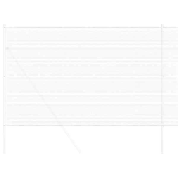 Schweißdrahtzaun 1.5x50 m Verzinkter Stahl