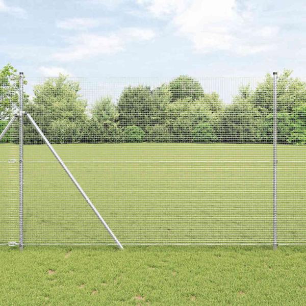 ARDEBO.de - Schweißdrahtzaun 1,6x50 m Verzinkter Stahl