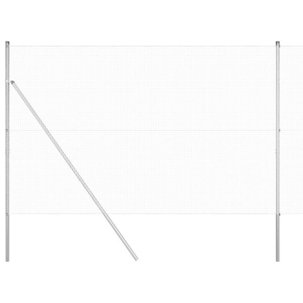 Schweißdrahtzaun 1,6x50 m Verzinkter Stahl
