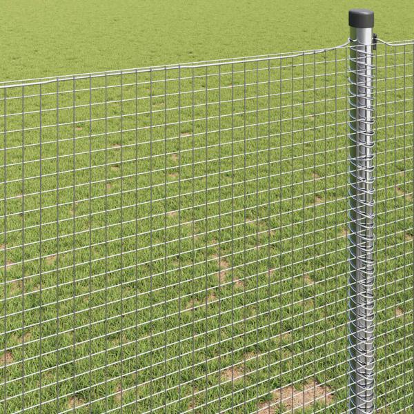 Geschweißter Drahtzaun 0.5x100 m Feuerverzinkter Stahl