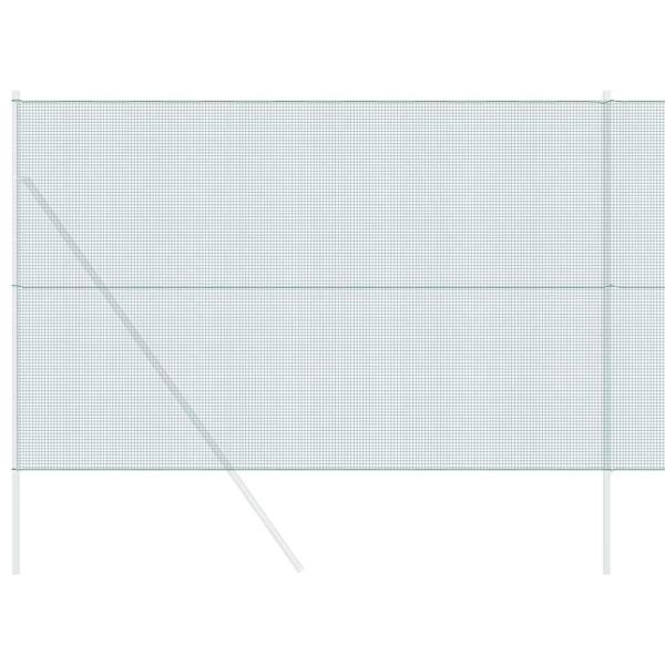 Schweißdrahtzaun Grün 1,5x50 m Stahl