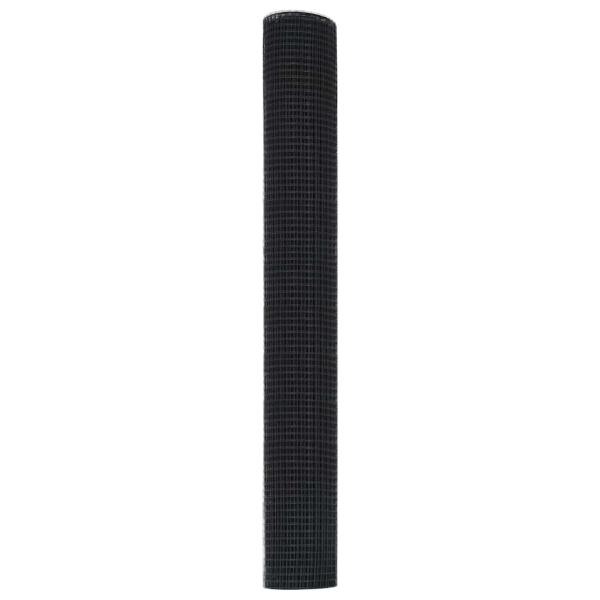 Schweißdrahtzaun Grau 1,2x50 m Stahl