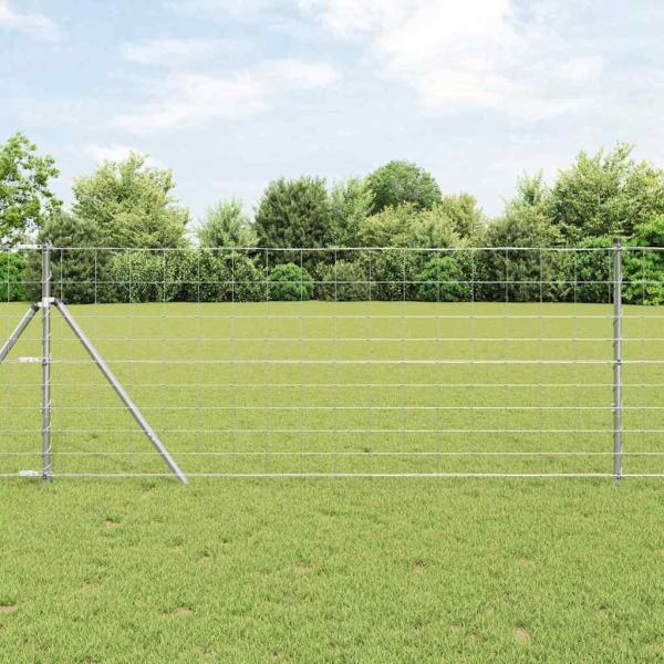 ARDEBO.de - Feldzaun 1x10 m verzinkter Stahl