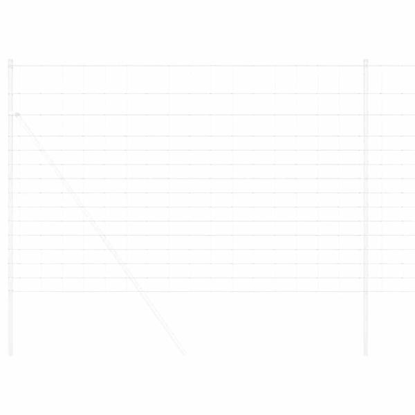 Feldzaun 1,6x10 m Verzinkter Stahl