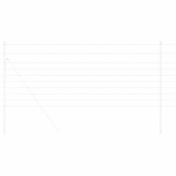 Feldzaun 1x25 m Verzinkter Stahl