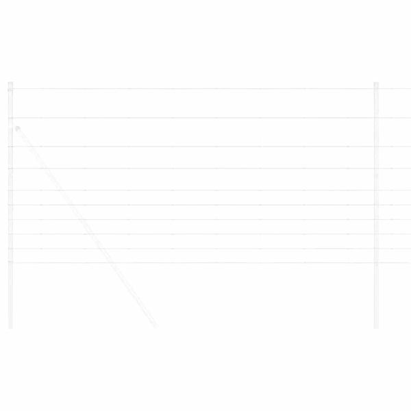 Feldzaun 1,2x25 m Verzinkter Stahl