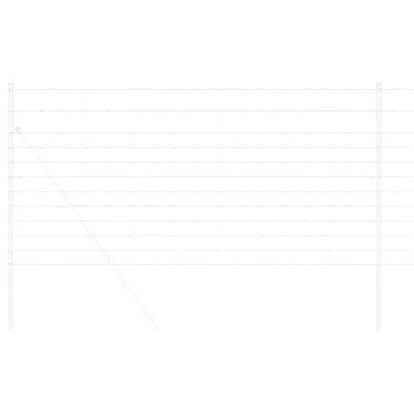 Feldzaun 1,2x25 m Verzinkter Stahl