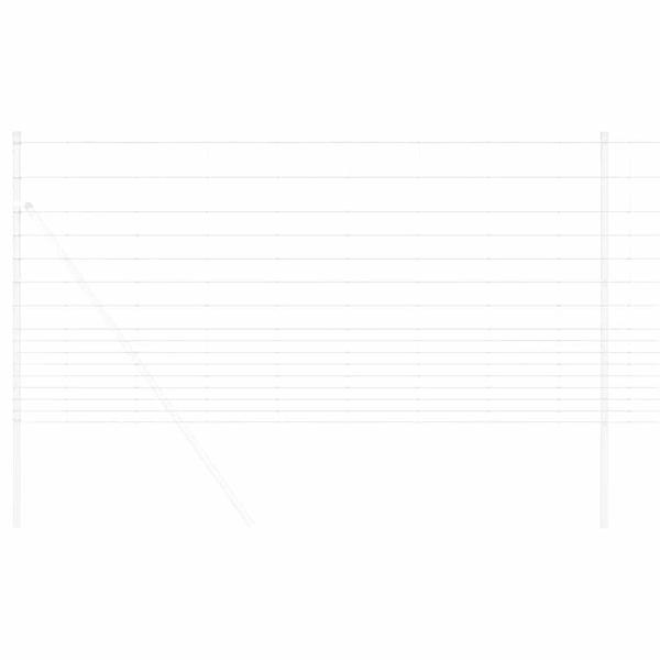 Feldzaun 1,2x25 m Verzinkter Stahl