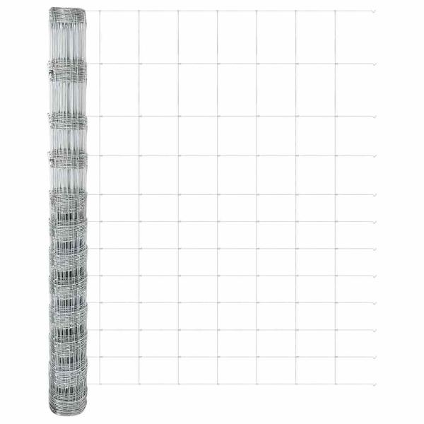 Feldzaun 1,4x25 m Verzinkter Stahl