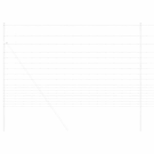 Feldzaun 1,5x25 m Verzinkter Stahl