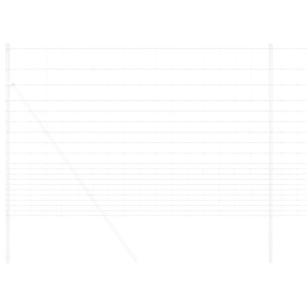 Feldzaun 1,6x25 m Verzinkter Stahl