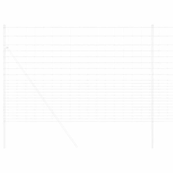 Feldzaun 1,6x25 m Verzinkter Stahl