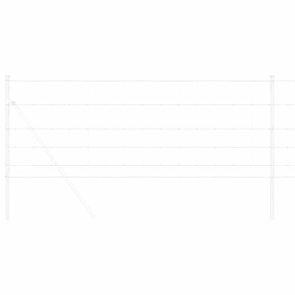Feldzaun 0.8x50 m Galvanisierter Stahl