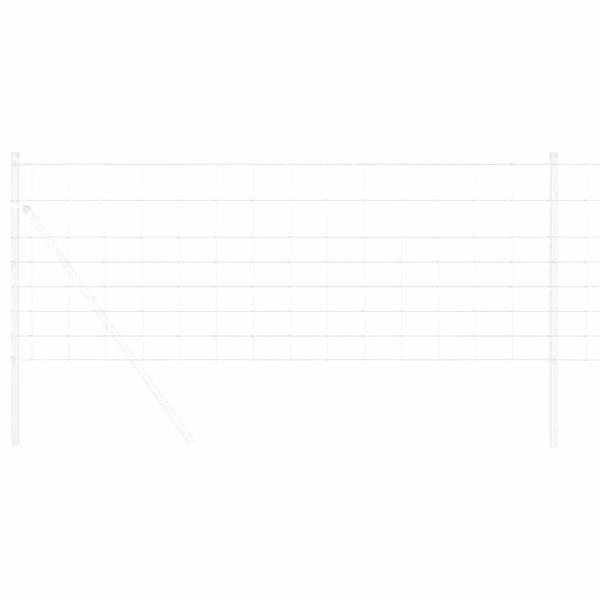Feldzaun 0.8x50 m Galvanisierter Stahl