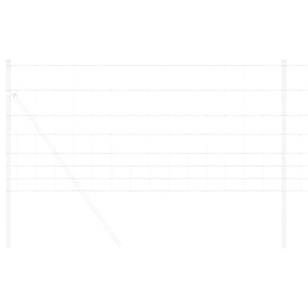 Feldzaun 1x50 m Feuerverzinkter Stahl