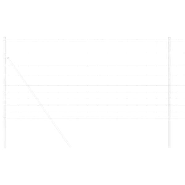 Feldzaun 1,2x50 m Verzinkter Stahl