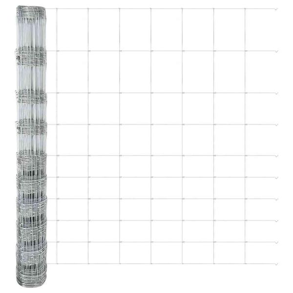 Feldzaun 1,2x50 m Verzinkter Stahl