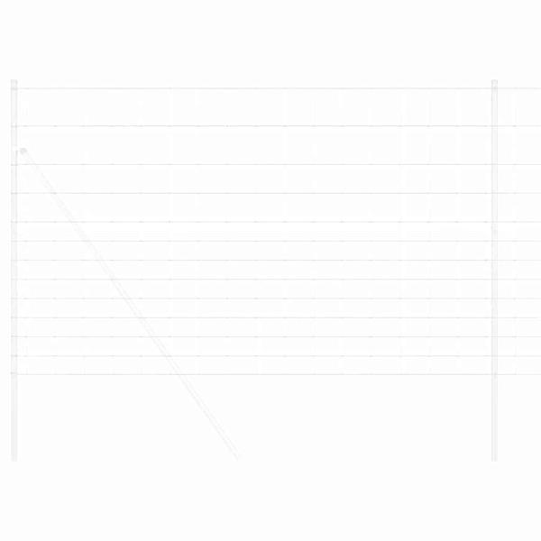 Feldzaun 1,5x50 m Verzinkter Stahl