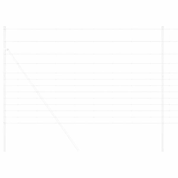 Feldzaun 1,5x50 m Verzinkter Stahl