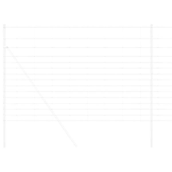 Feldzaun 1,6 x 50 m Galvanisierter Stahl