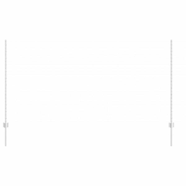 ARDEBO.de - Zaunpfosten 10 Stk U-Form 140 cm verzinkter Stahl
