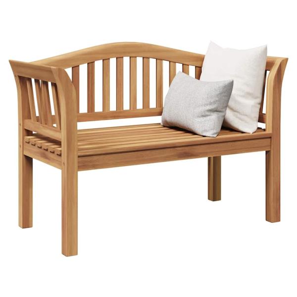 ARDEBO.de - Gartenbank 120x53.5x85 cm Massivholz Teak