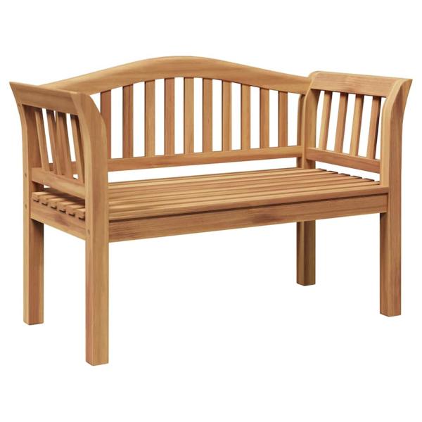 Gartenbank 120x53.5x85 cm Massivholz Teak