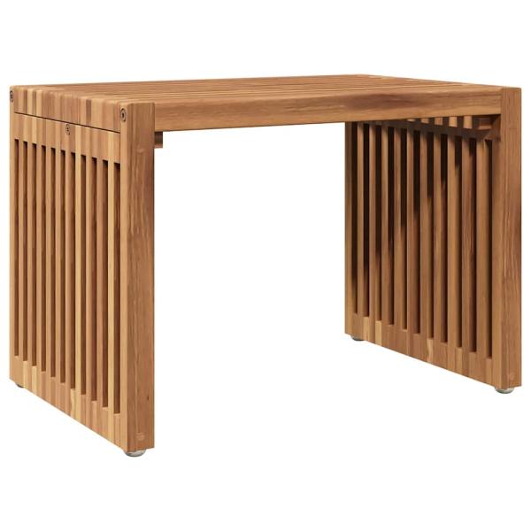 Gartentisch 50x32.5x35 cm Teak Massivholz