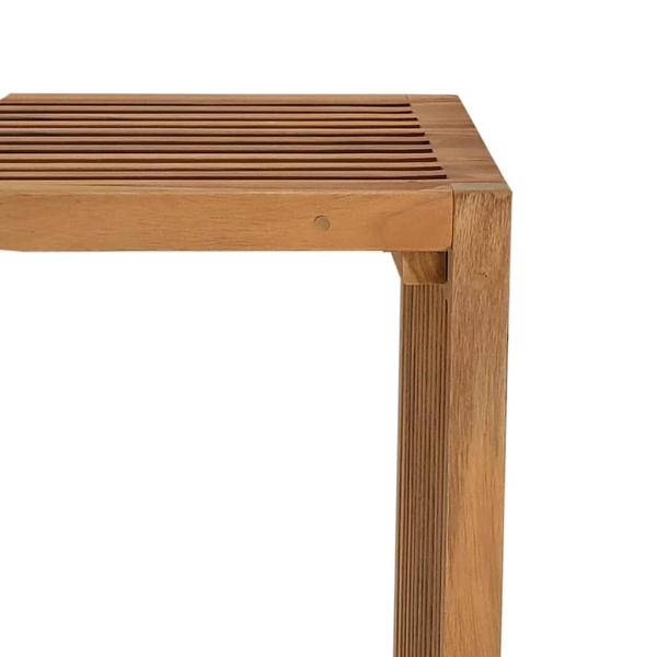Gartentisch 50x32.5x35 cm Teak Massivholz