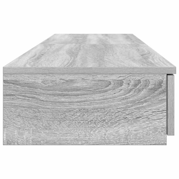Bett-Schubladen Grau Sonoma 150x36,5x16,5 cm Holz-Optik